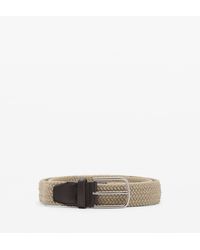 Mango - Braided Elastic Belt - Lyst