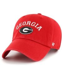 '47 - Georgia Bulldogs Classic Arch Clean Up Adjustable Hat - Lyst