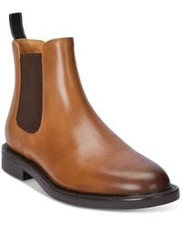 Polo Ralph Lauren - Asher Leather Chelsea Boots - Lyst