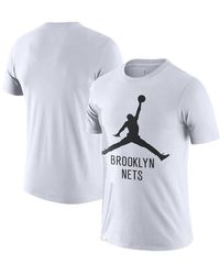 Nike - Nike Brooklyn Nets Essential Jumpman T-shirt - Lyst