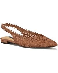 Nine West - Jovias Pointed Toe Slingback Dress Flats - Lyst