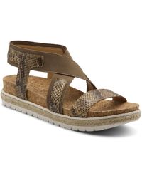 adrienne vittadini flat sandals