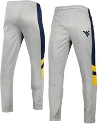 Colosseum Athletics - Heathered Gray And Navy West Virginia Mountaineers Bushwood Pants - Lyst