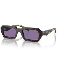 Prada - Symbole Geometric Sunglasses - Lyst