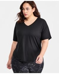 ID Ideology - Plus Size V-neck Performance Tee - Lyst