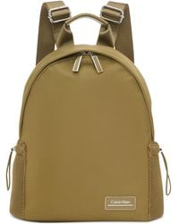Calvin Klein - Jessie Mesh Side Pocket Nylon Backpack - Lyst