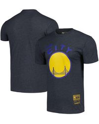 Mitchell & Ness - And Golden State Warriors Hardwood Classics Mvp Throwback Logo T-shirt - Lyst
