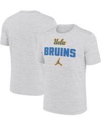【NIKE】UCLA Bruins Campus Center Block Velocity T-Shirt Nike UCLA Bruins Campus Center Block Velocity Men's Nike Dri