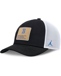 Nike - Black/white Ucla Bruins 2025 On-field Rise Engineered Trucker Adjustable Hat - Lyst