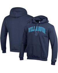 Champion - Â North Carolina Tar Heels Arch Over Logo Pullover Hoodie - Lyst