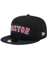 KTZ - Boston Red Sox Shadow Stitch 59fifty Fitted Hat - Lyst