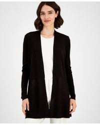 Anne Klein - Monterey Open-front Longline Cardigan - Lyst
