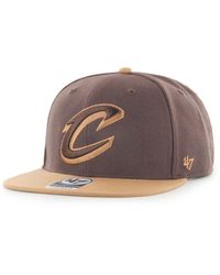 '47 - Cleveland Cavaliers No Shot Two-tone Captain Snapback Hat - Lyst
