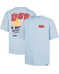 '47 - Atlanta Braves Ice Cream Parlor Foundation T-shirt - Lyst