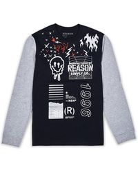 Reason - Big And Tall Brent Long Sleeve T-shirt - Lyst