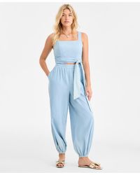 On 34th - Cotton Pull-on Balloon Pants - Lyst