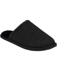 Calvin Klein - Roon Plush Lined Footbed Silhouette Slipper - Lyst