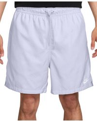 Nike - Club Flow Relaxed-fit 6" Drawstring Shorts - Lyst