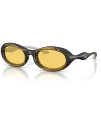 DIESEL - Oval Sunglasses - Lyst