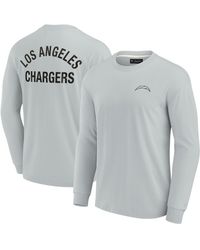 Fanatics - And Los Angeles Chargers Super Soft Long Sleeve T-shirt - Lyst