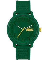 Lacoste - L.12.12. Silicone Strap Watch 48mm - Lyst