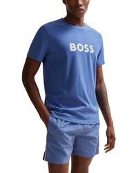 BOSS - Boss By Large Logo T-shirt - Lyst