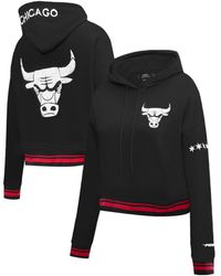 Pro Standard - Chicago Bulls 2023/24 City Edition Cropped Pullover Hoodie - Lyst