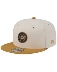 KTZ - Light Beige/khaki Chicago Cubs 2-tone Color Pack 9fifty Snapback Hat - Lyst