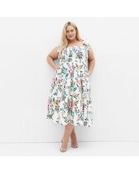 City Chic - Plus Size Haven Print Midi Dress - Lyst
