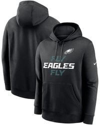 Nike - Philadelphia Eagles Fly Eagles Fly Club Fleece Pullover Hoodie - Lyst