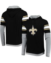 KTZ - New Orleans Saints Long Sleeve Hoodie T-shirt - Lyst