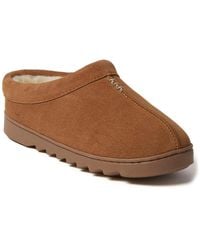 Dearfoams - Doreen Genuine Suede Clog - Lyst