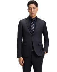 BOSS - Boss By Virgin-wool Extra-slim-fit Suit Jacket - Lyst