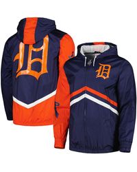 Mitchell & Ness - Detroit Tigers Undeniable Full-zip Hoodie Windbreaker Jacket - Lyst