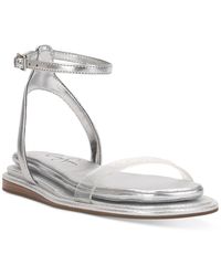 Jessica Simpson - Betania Ankle Strap Flat Sandals - Lyst