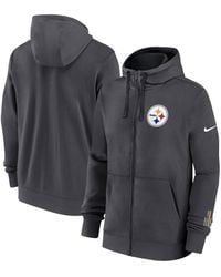 Nike - Pittsburgh Steelers Primetime Club Full-zip Hoodie - Lyst
