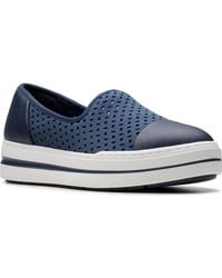 Clarks - Cloudsteppers Audreigh Star Slip-on Shoes - Lyst