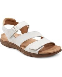 Easy Spirit - Mavey Round Toe Strappy Casual Sandals - Lyst