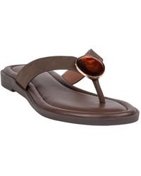 Gc Shoes - Jaylis Hardware Flat Sandals - Lyst