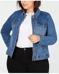 style and co jean jacket