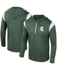 Colosseum Athletics - Michigan State Spartans Dozer Half-zip Windshirt - Lyst