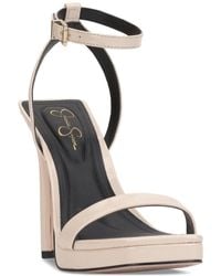 Jessica Simpson - Adonia Two-piece Platform Dress Sandals - Lyst