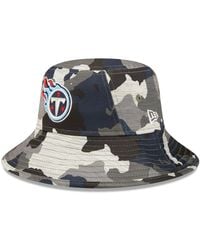 KTZ Indianapolis Colts Nfl Heather Gray Bucket Hat for Men