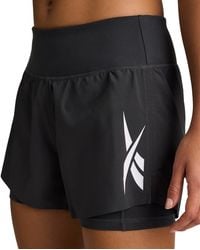 Reebok - Interlock Pull-on Running Shorts - Lyst