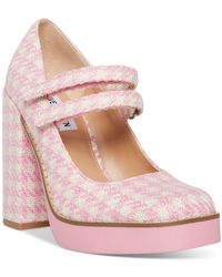 Steve Madden Twice Mary Jane Platform Pumps in Black | Lyst