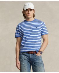 Ralph Lauren - Striped Cotton T-shirt - Lyst