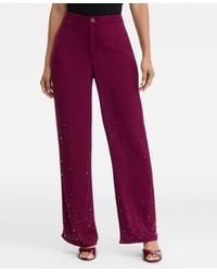 INC International Concepts - High-rise Embellished Pants - Lyst