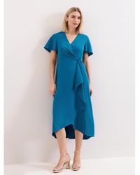 Phase Eight - Julissa Wrap Midi Dress - Lyst