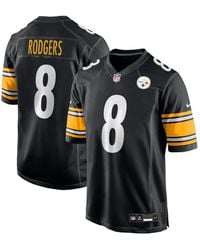 Nike - Justin Fields Pittsburgh Steelers Game Player Jersey - Lyst