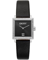 DKNY - Milanese Quartz Leather Strap Watch 24x31mm - Lyst